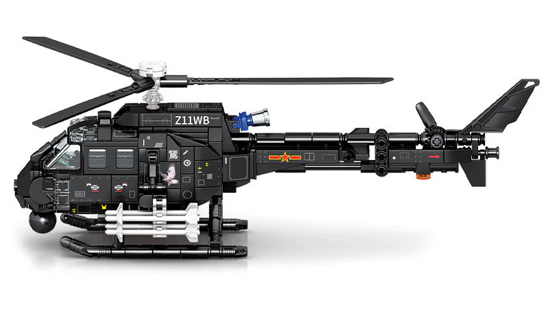 DIRECT-11B HELICOPTER GUNSHIPS 森宝 SEMBO 202158 image 1
