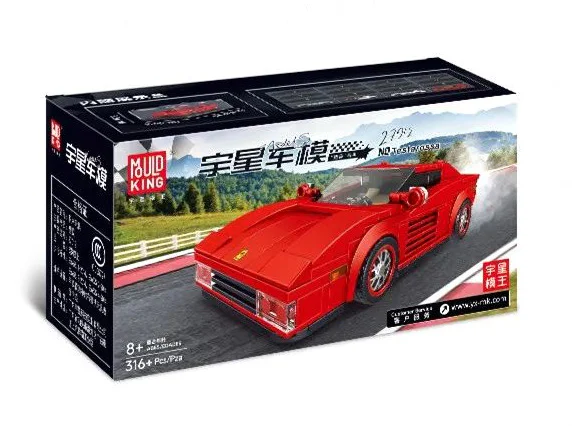 U-star model: Ferrari Testarosa 宇星模王 MOULDKING 27012 image 1