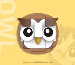 Magnetic refrigerator sticker: Animal