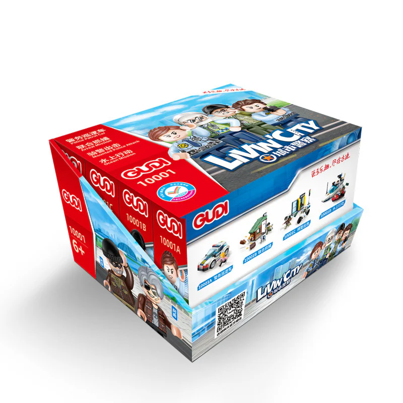 City police, four in one 古迪 GUDI 10001B