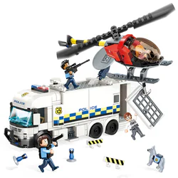 Urban police: mobile command vehicle