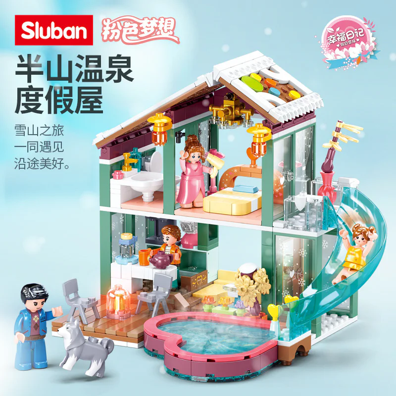 # Pink Dream # 小鲁班 Sluban M38-B0961 image 1
