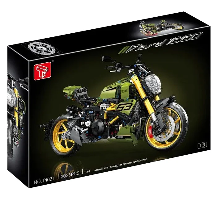Ducati Diavel 1260 and Lamborghini motorcycle 1:5 scale model. Super 18K K210 image 1