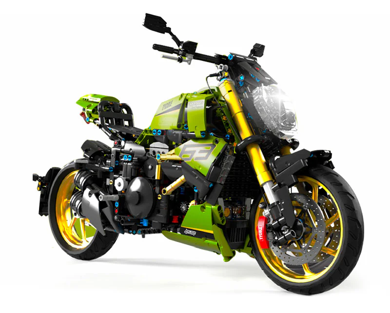 Ducati Diavel 1260 and Lamborghini motorcycle 1:5 scale model. Super 18K K210 image 2