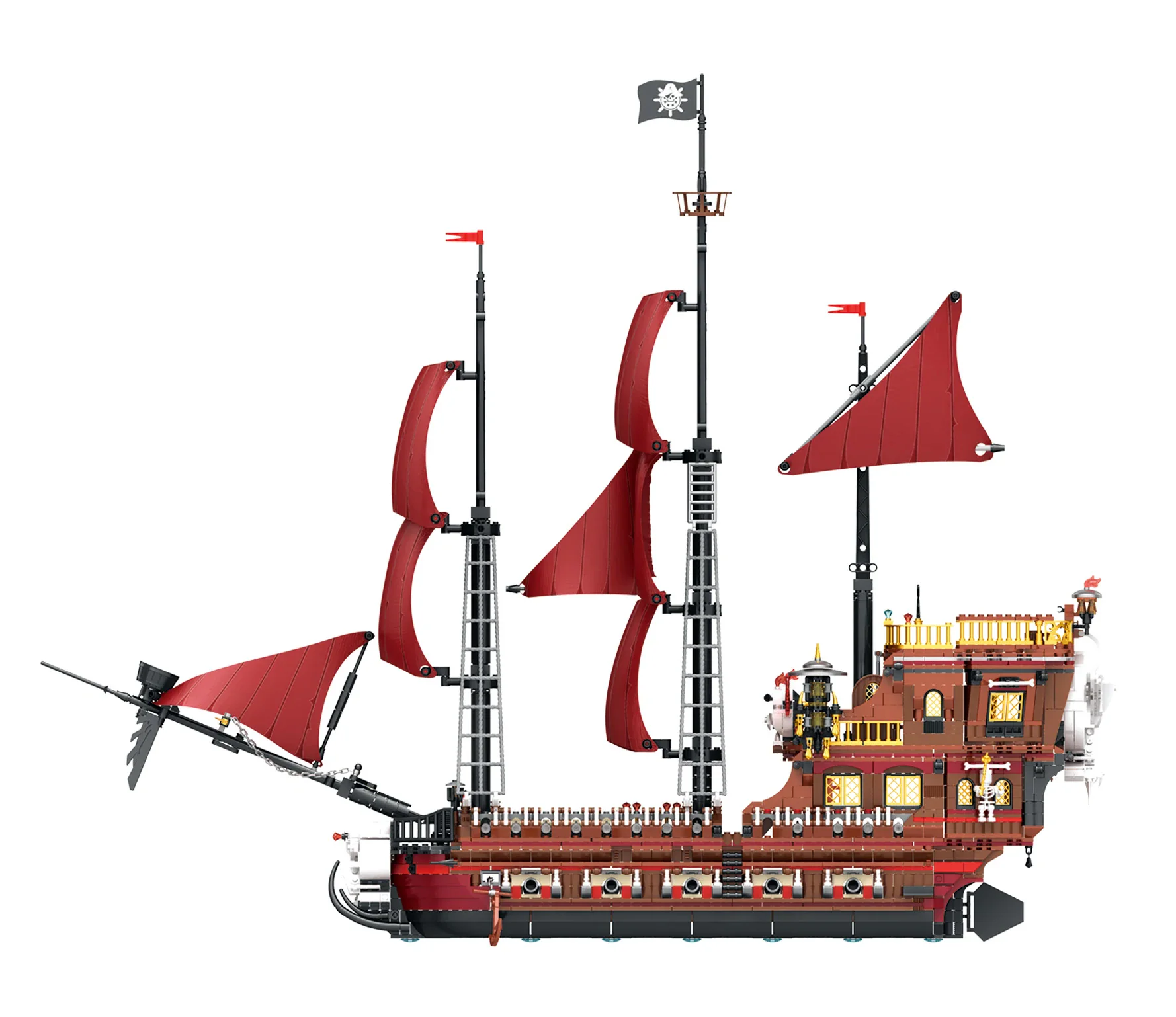 Pirate ship Avenger 臻砖科技 Reobrix 66010 image 1