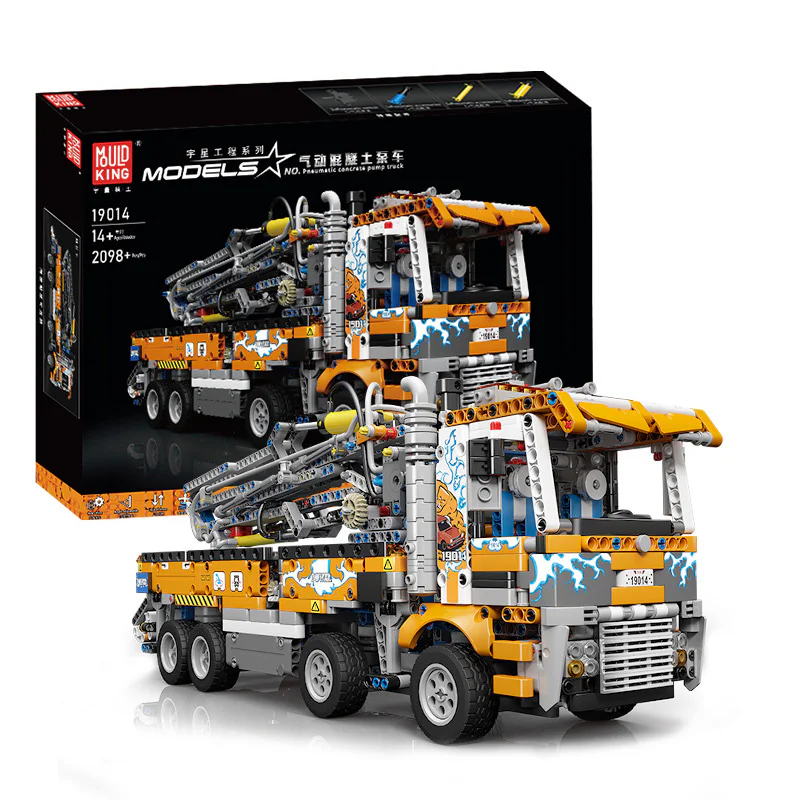 Aerodynamic concrete pump (in 42128 sets) MOC-89879 image 1