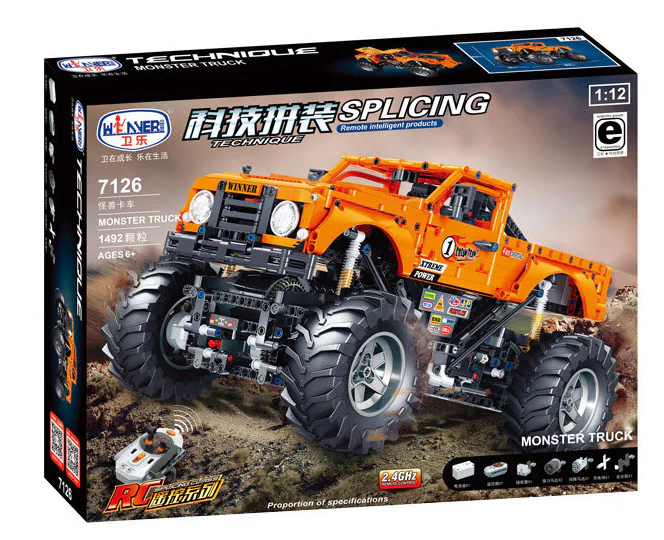 Monster truck 1:12 卫乐 Winner 7126 image 5