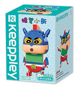 NEW CRAYONS: LITTLE NEW COS MOVING SUPERMAN 启蒙 QMAN/ENLIGHTEN/Keeppley K20607 image 2
