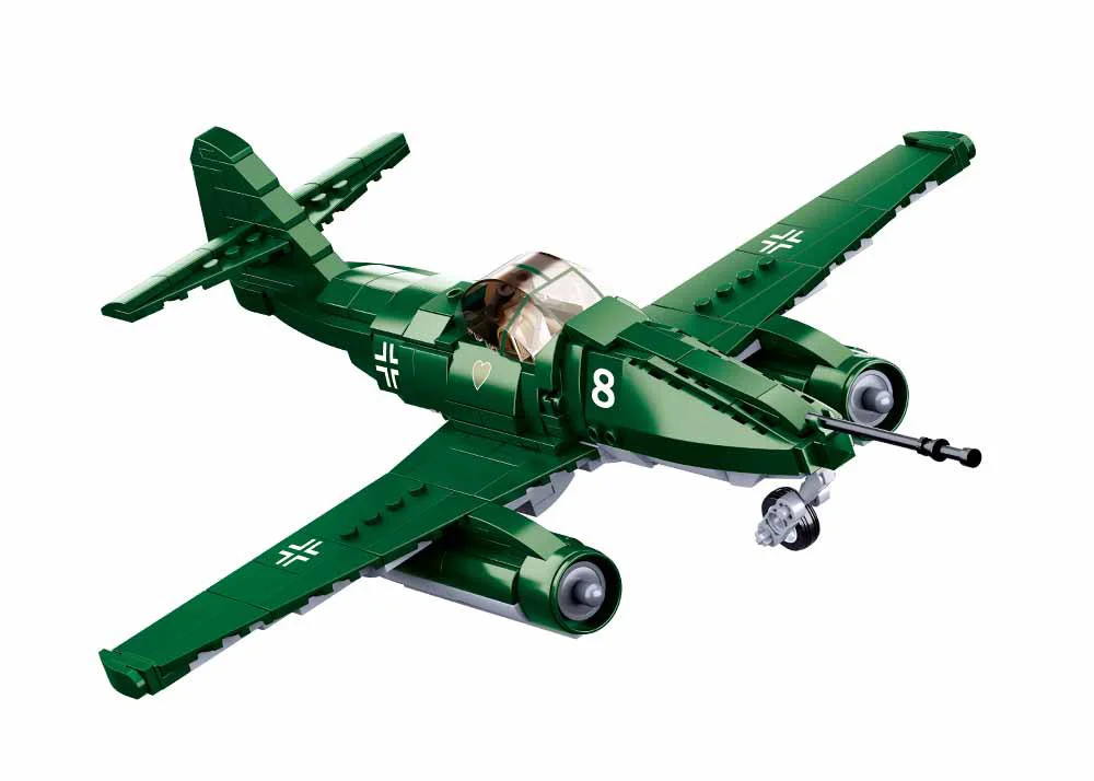 WORLD WAR II WINTER STRIKE: ME262 JET FIGHTERS 小鲁班 Sluban M38-B0977 image 2