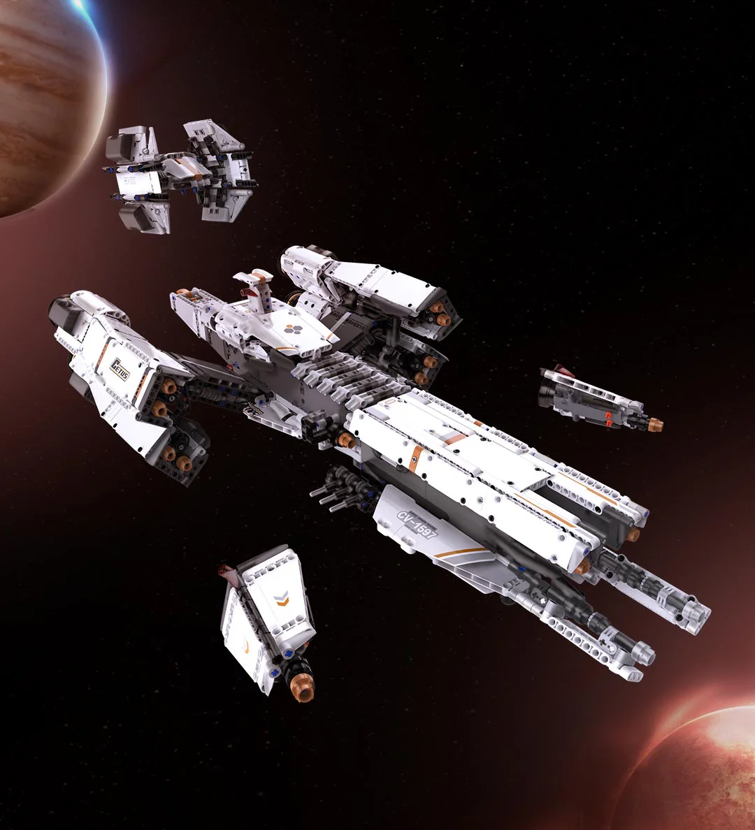 Jupiter dawn: a giant whale ship ONEBOT/米兔MITU/小米MI XJXL06IQI image 4