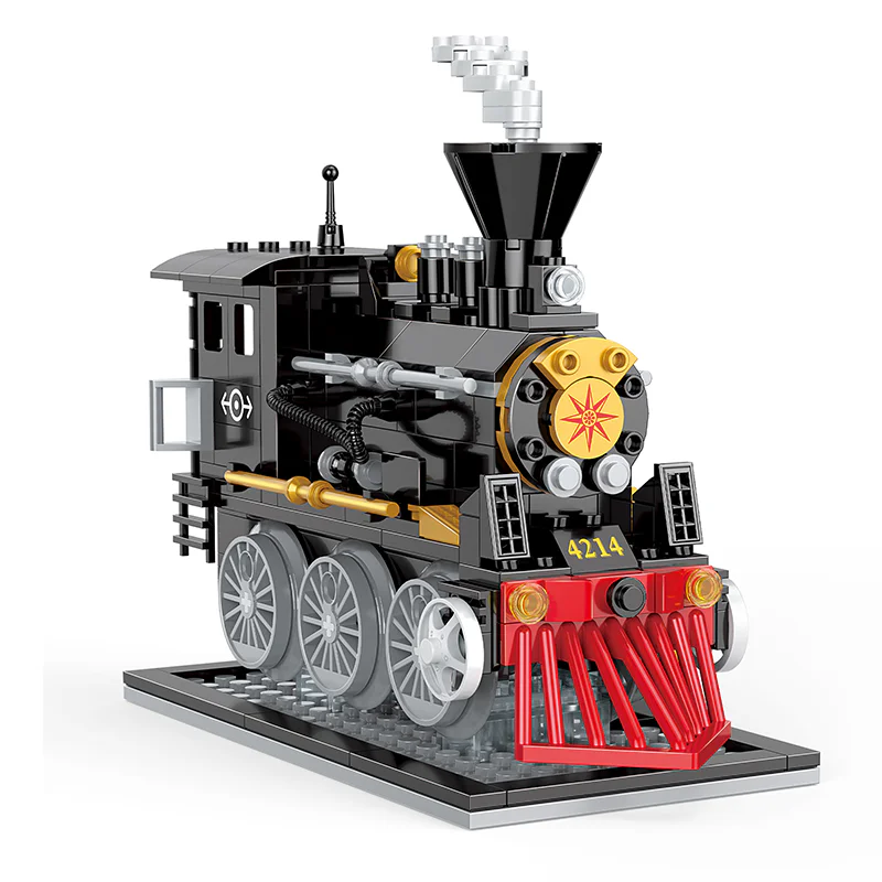 Mao Zedong's Steam Locomotive 积高积木 COGO 4214 image 1