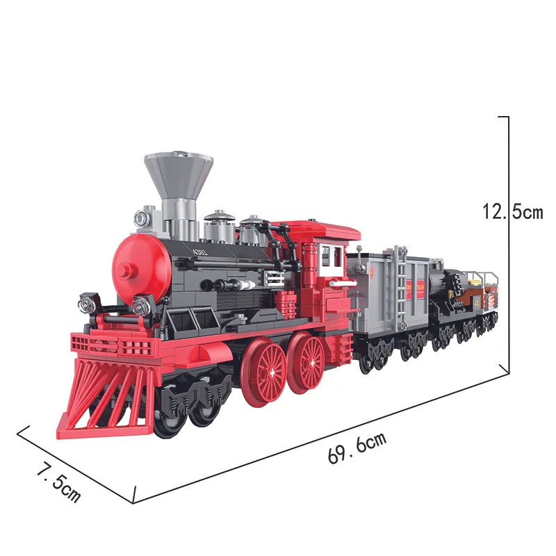 Retrospective Steam Train 积高积木 COGO 4202 image 2