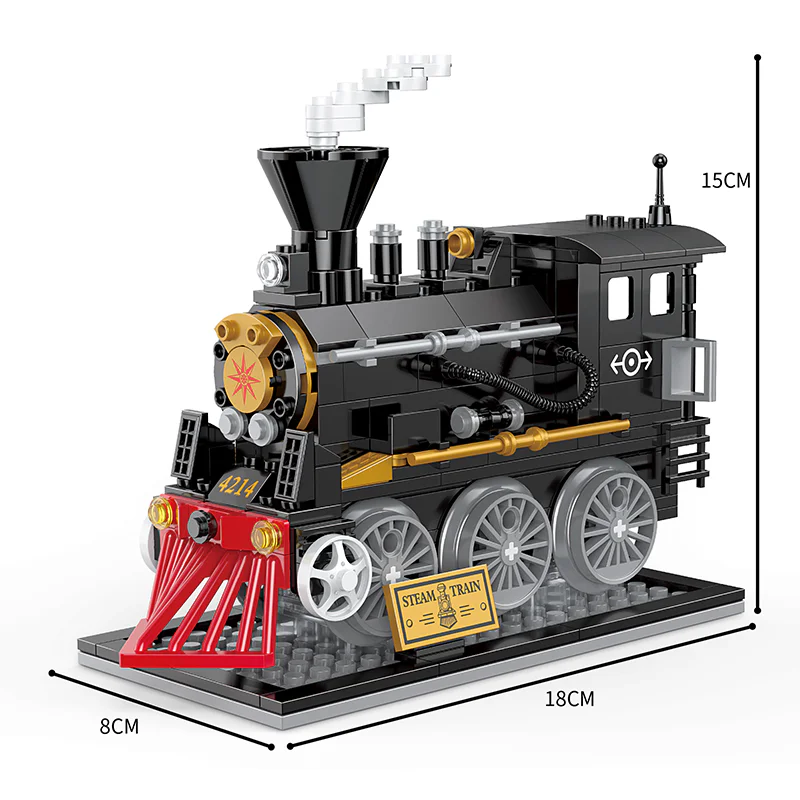 Mao Zedong's Steam Locomotive 积高积木 COGO 4214 image 2