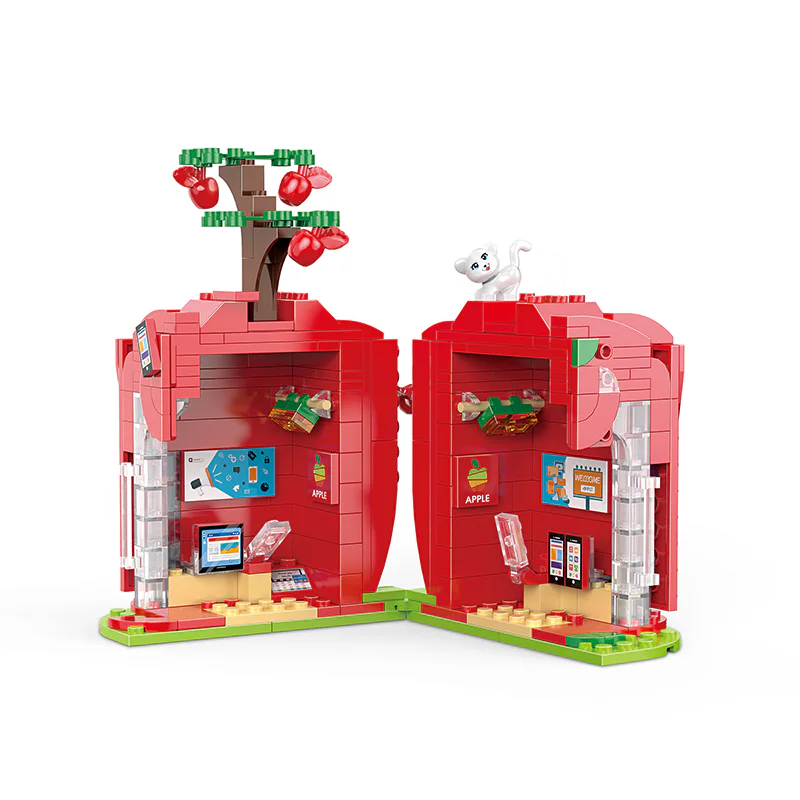 Fruit Shop: Apple Digital Store 积高积木 COGO 13809-1 image 1