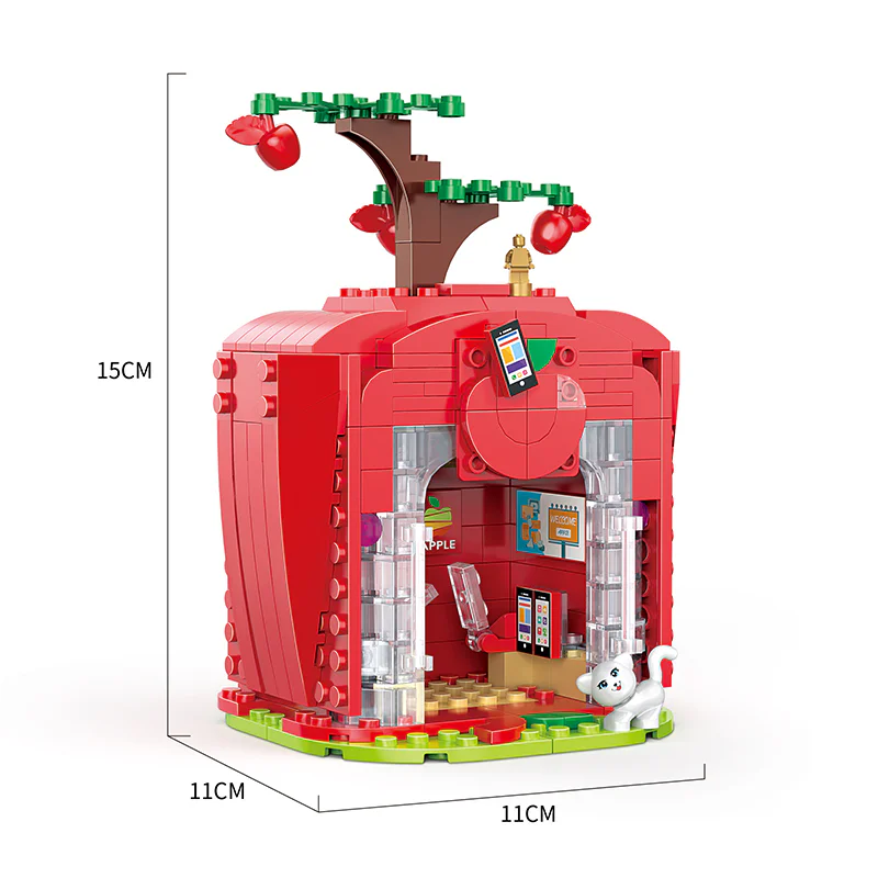 Fruit Shop: Apple Digital Store 积高积木 COGO 13809-1 image 2