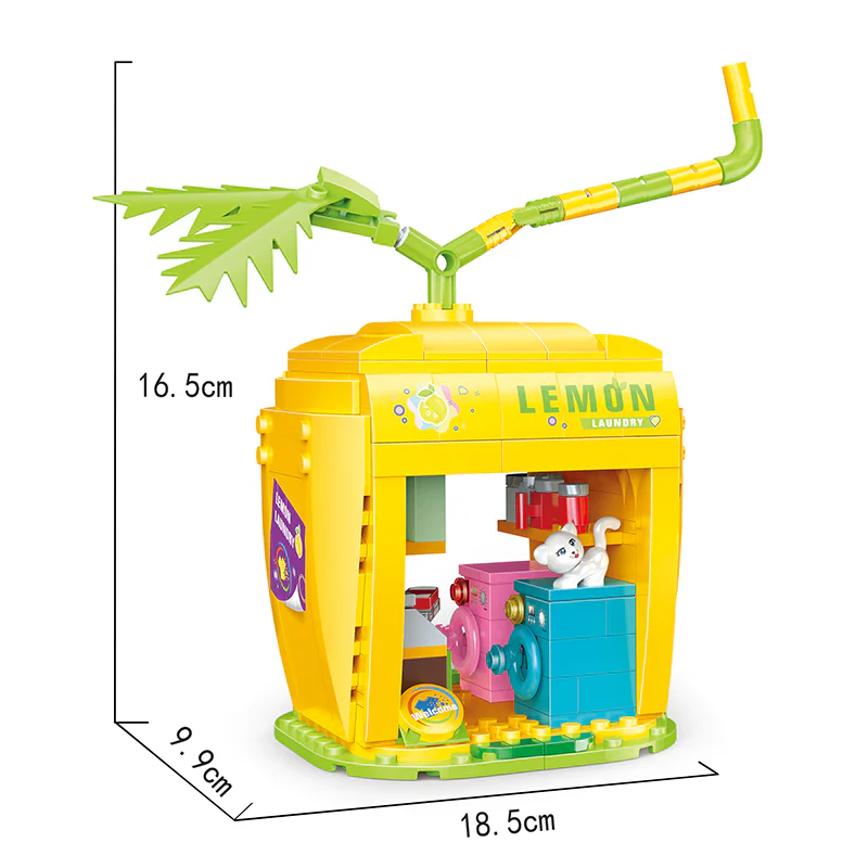 Fruit House: Lemon Laundromat 积高积木 COGO 13809-2 image 2