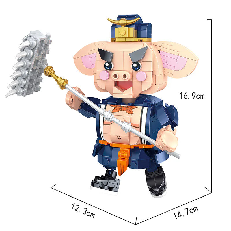 ♪ Swimming pigs ♪ 积高积木 COGO 15709-2 image 1