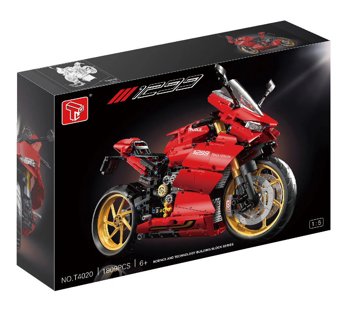 Ducati 1299 Panigale S motorcycle 1:5 scale model. Super 18K K253 image 1
