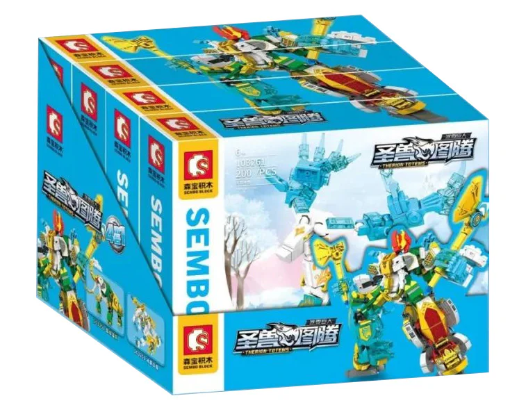 Sacred Beast Totem: Ice Titan Giant, 4 Variations 森宝 SEMBO 103260