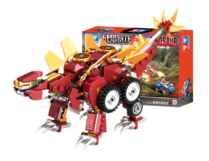 Battle-hunting dragons: fleeing the mechanical dragons 维思积木 WISEBLOCK/奥迪双钻 HA389709