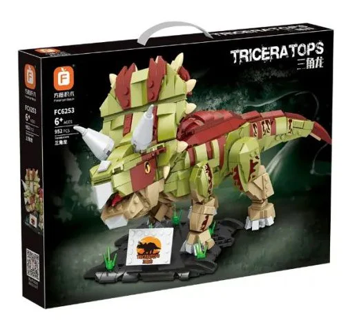 Triceratops 方橙积木 Forange FC6253 image 1