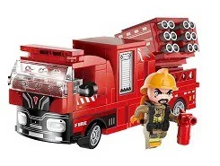 My city: Fire Pioneer 3 Emergency Relief Section 4 启蒙 QMAN/ENLIGHTEN/Keeppley 12021 image 2