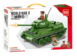 WAR II WIND CLOUD: T-34/85 MEDIUM TANK