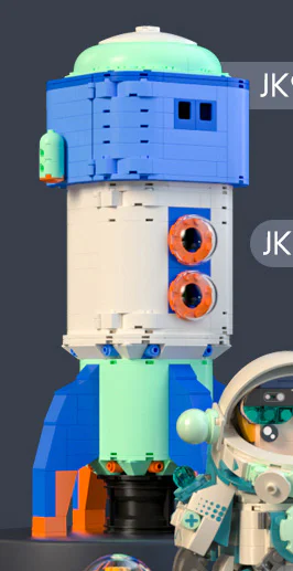 SPACE TIDE PLAY: B-93 SEED 佳奇积木 JAKI JK9109 image 1