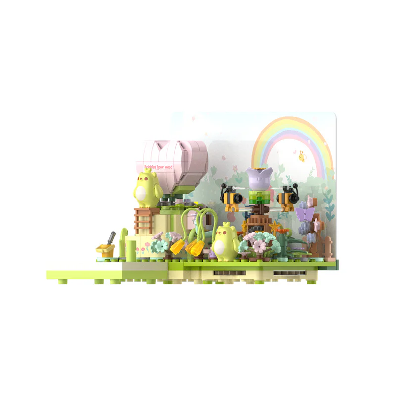 "Spring Bear Wild Fairies." 佳奇积木 JAKI JK6382 image 5