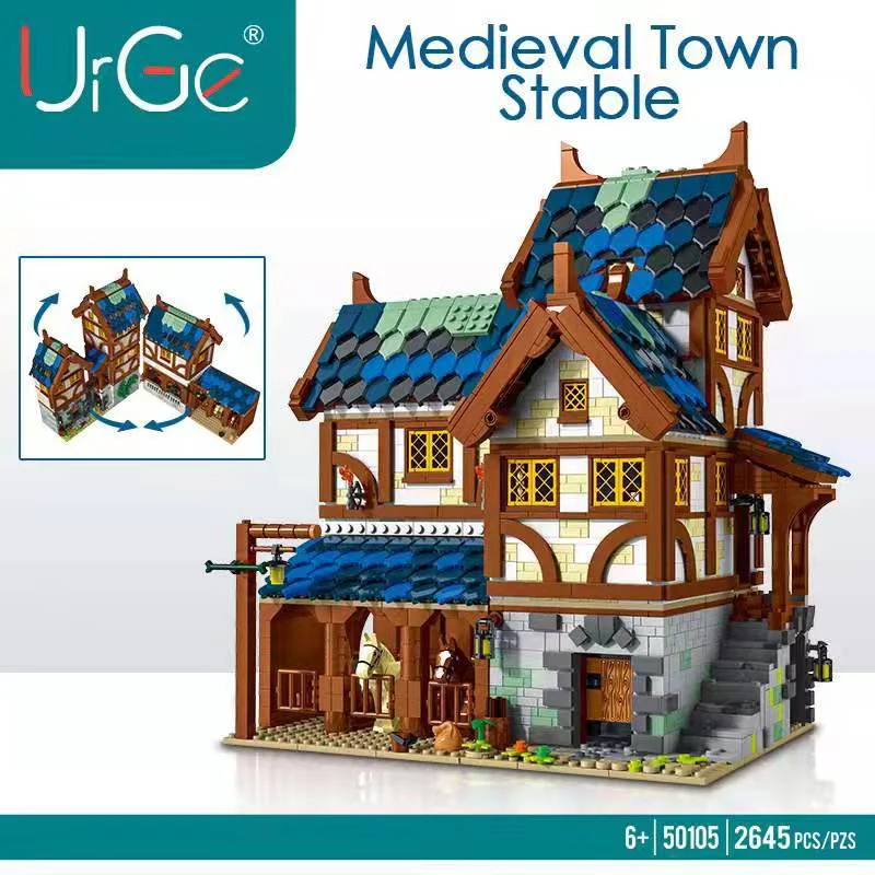 Medieval: Medieval stables 型玩模客 MORKMODEL 50105