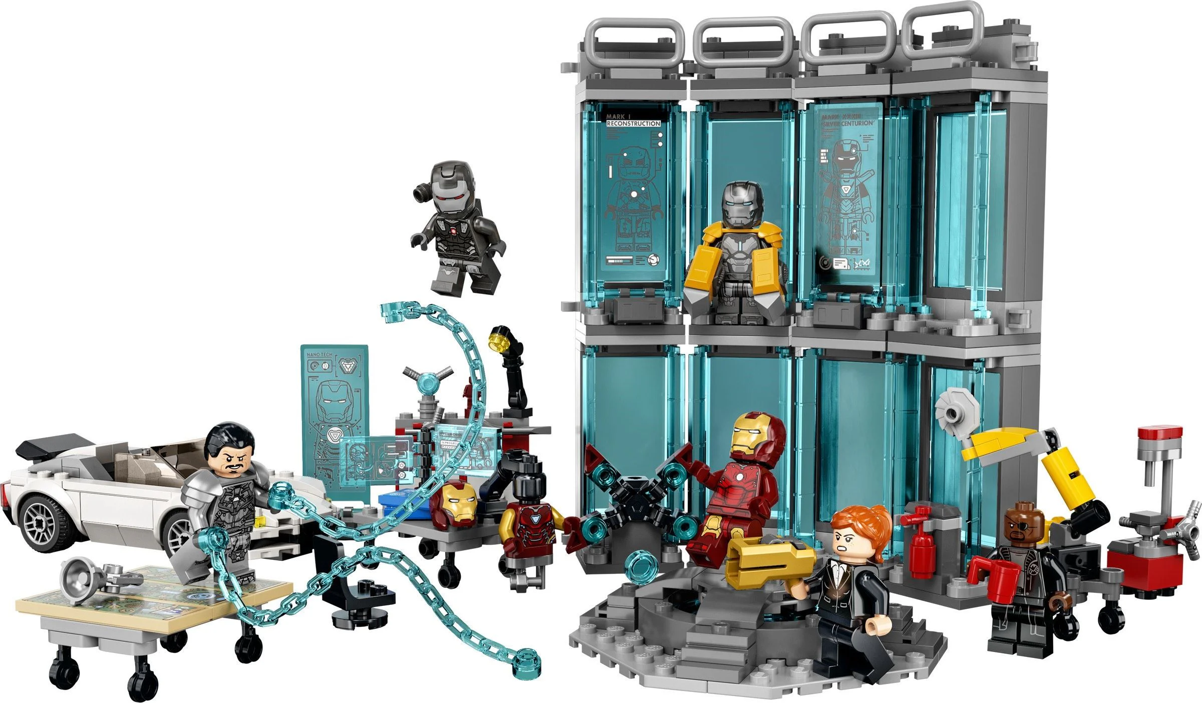 Iron Man's armory 乐高 LEGO 76216