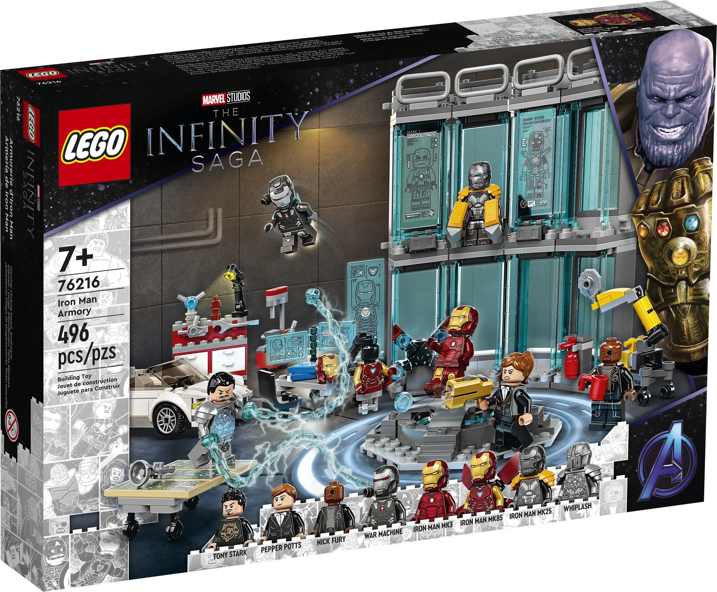 Iron Man's armory 乐高 LEGO 76216 image 1