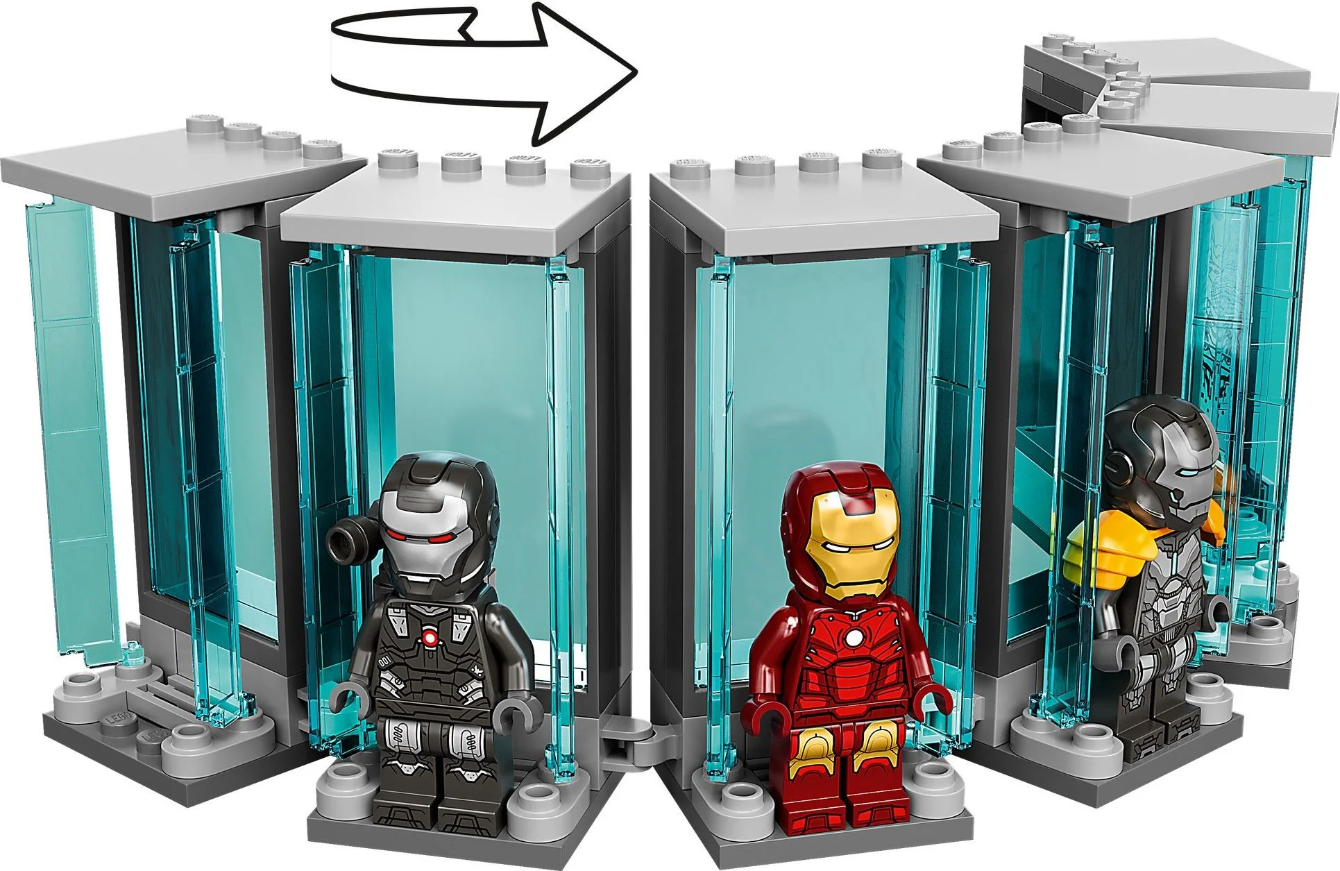 Iron Man's armory 乐高 LEGO 76216 image 2