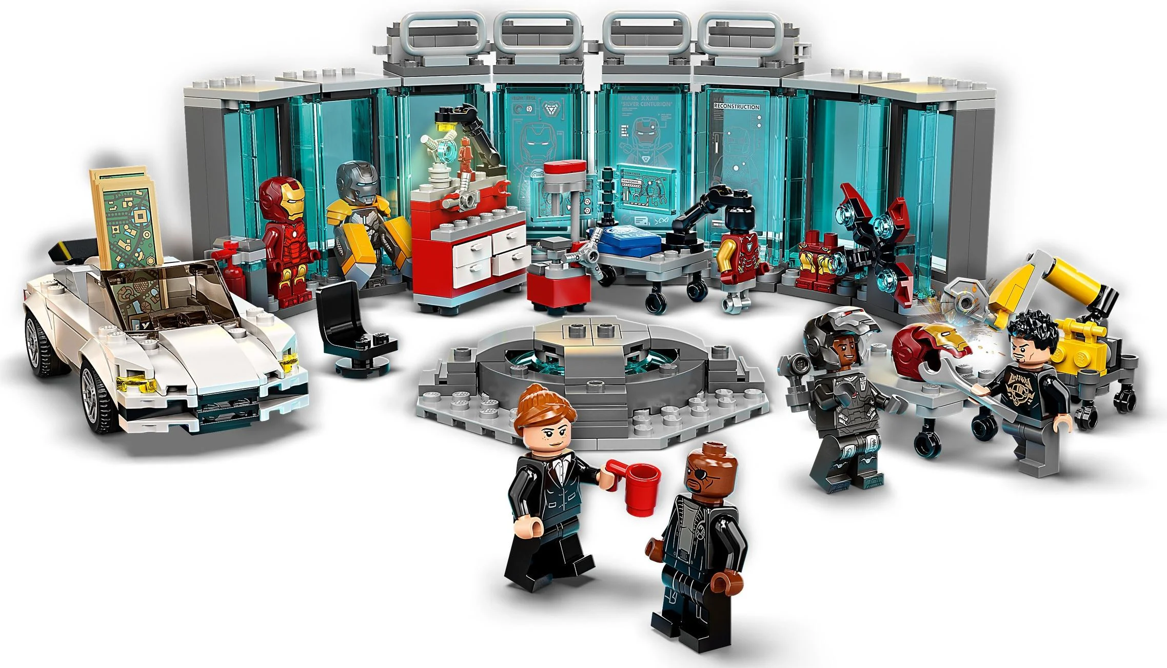 Iron Man's armory 乐高 LEGO 76216 image 3