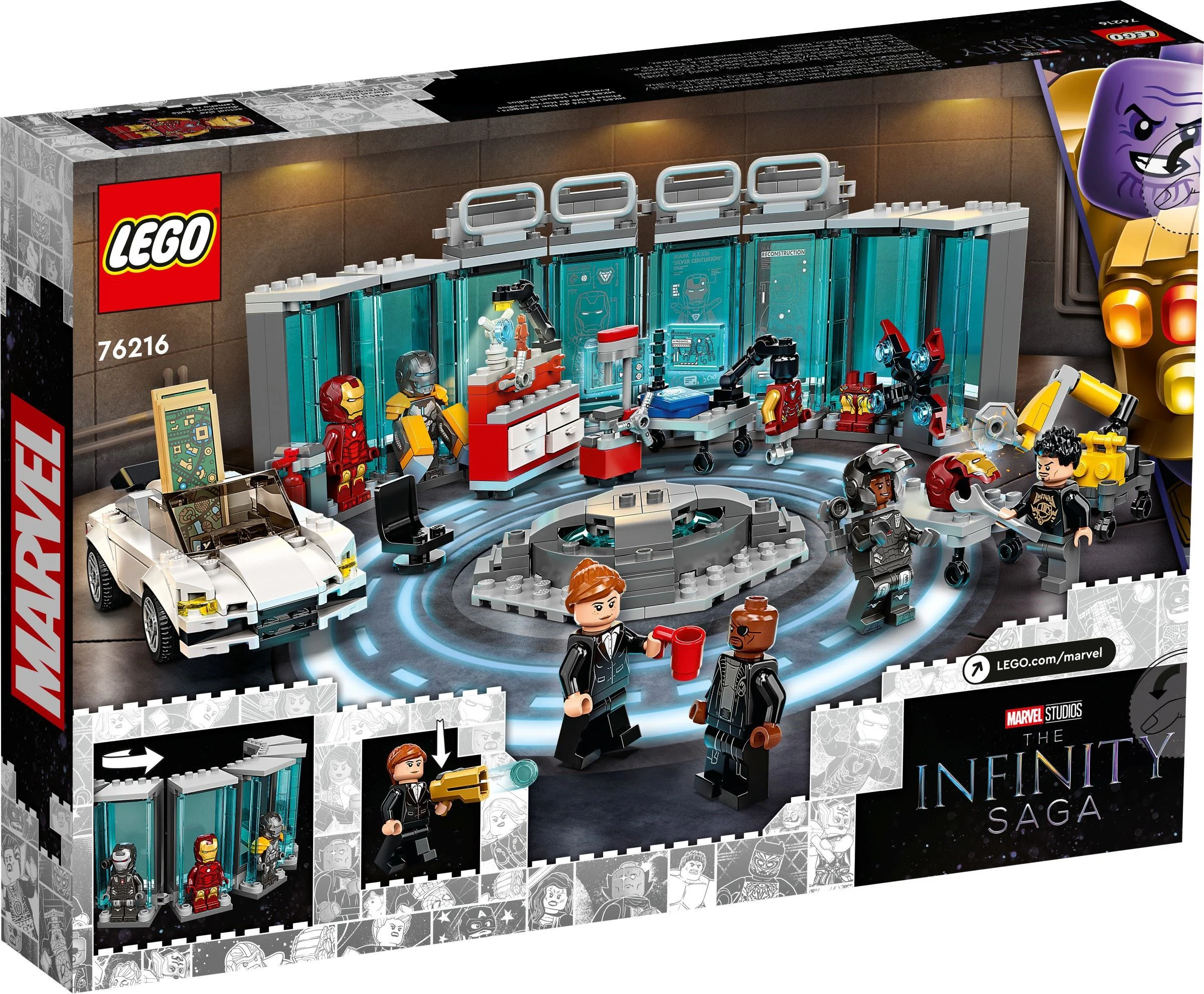 Iron Man's armory 乐高 LEGO 76216 image 4