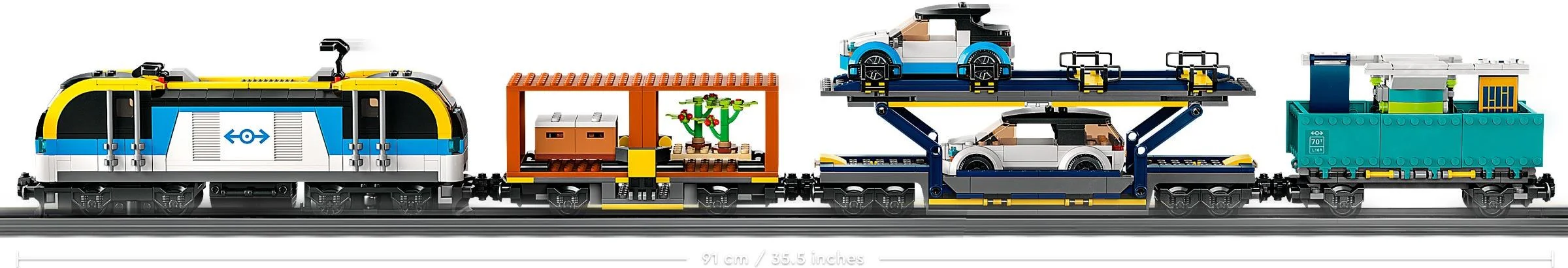 Freight train 乐高 LEGO 60336 image 4