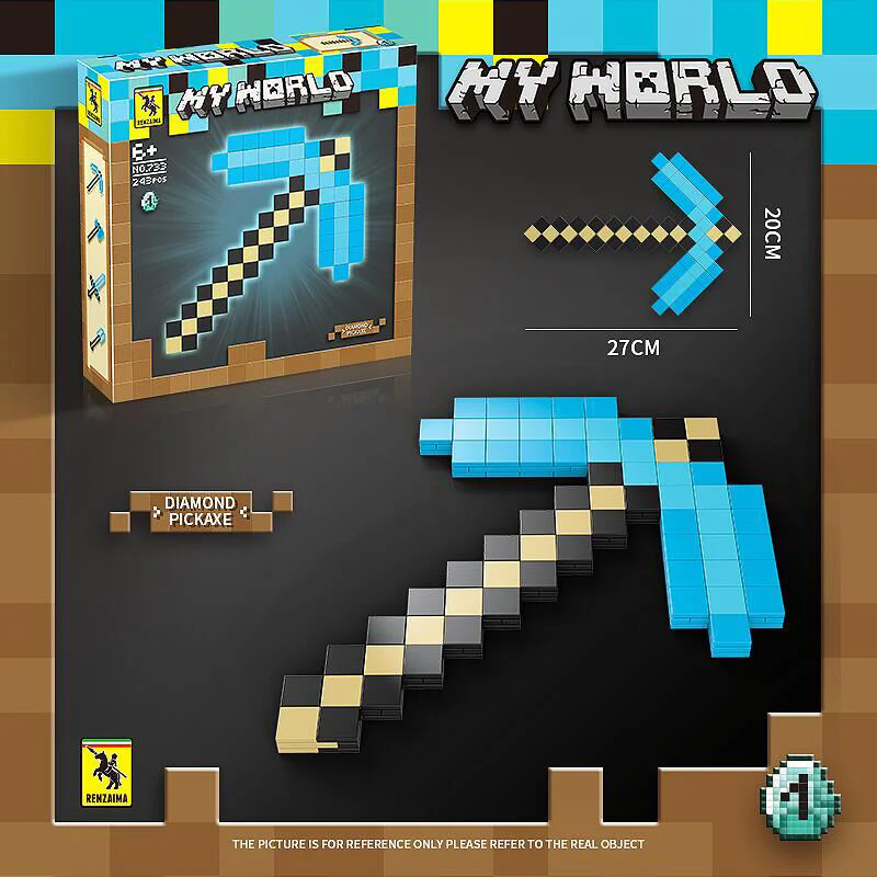 My World Builds Its Own Weapons: 4 Types 人仔马 RENZAIMA 733 image 2