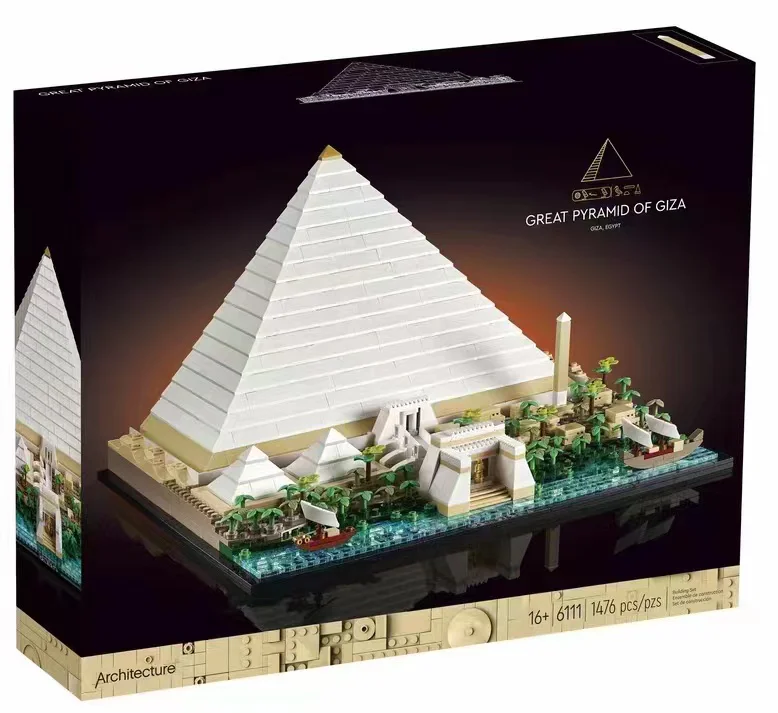 The Great Pyramid of Giza 乐高 LEGO 21058 image 1