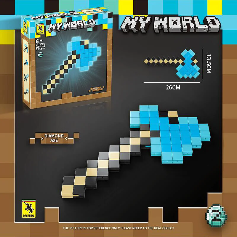 My World Builds Its Own Weapons: 4 Types 人仔马 RENZAIMA 733 image 3