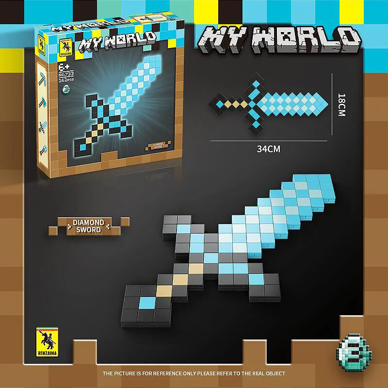 My World Builds Its Own Weapons: 4 Types 人仔马 RENZAIMA 733 image 4