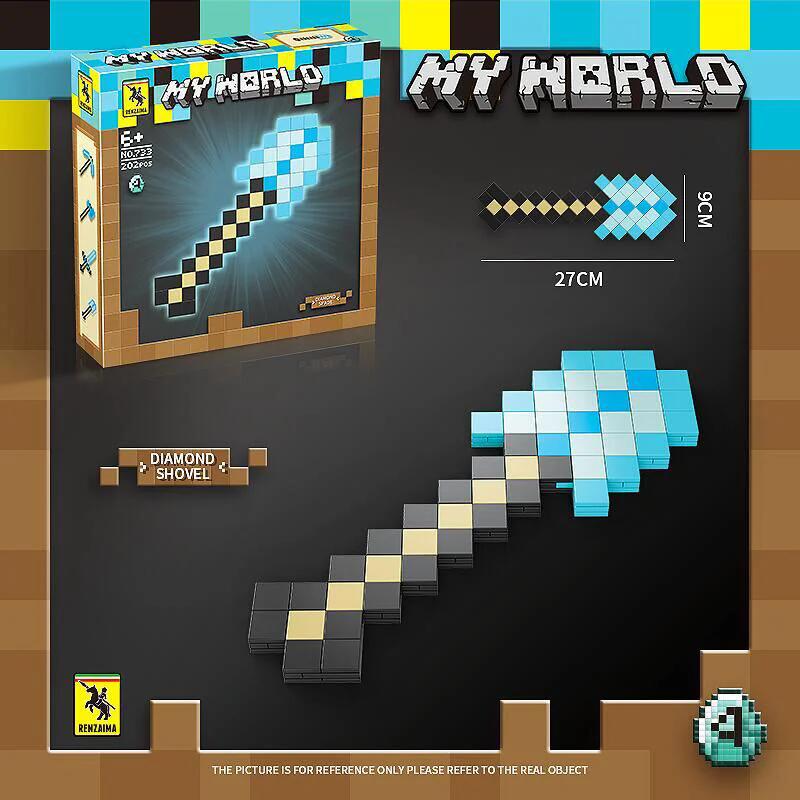 My World Builds Its Own Weapons: 4 Types 人仔马 RENZAIMA 733 image 5