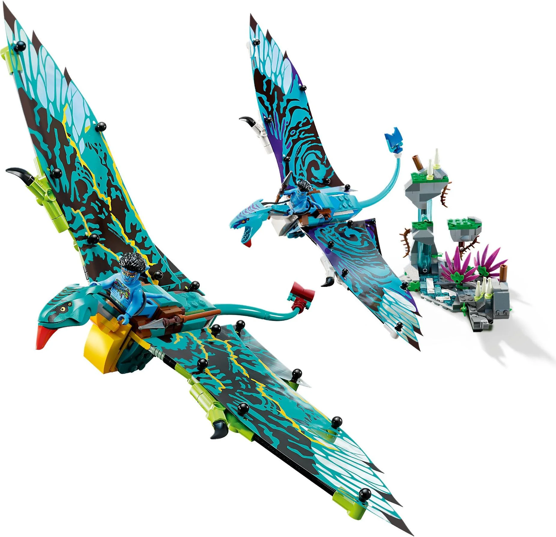 Avatar: Jack and Netini's first fast-frying animal flight 乐高 LEGO 75572 image 5