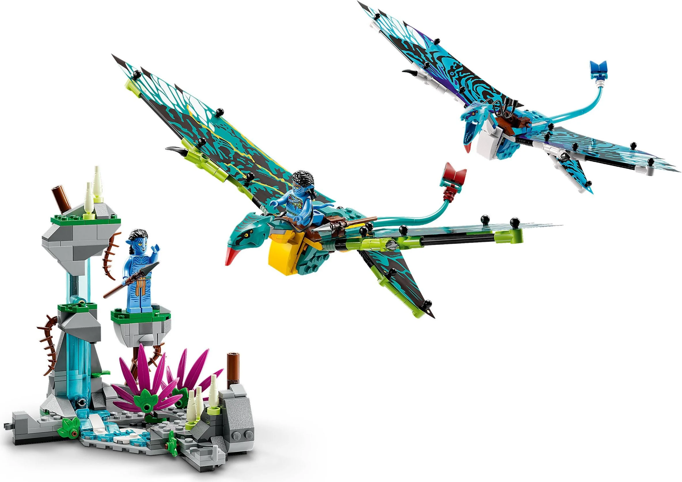 Avatar: Jack and Netini's first fast-frying animal flight 乐高 LEGO 75572 image 7