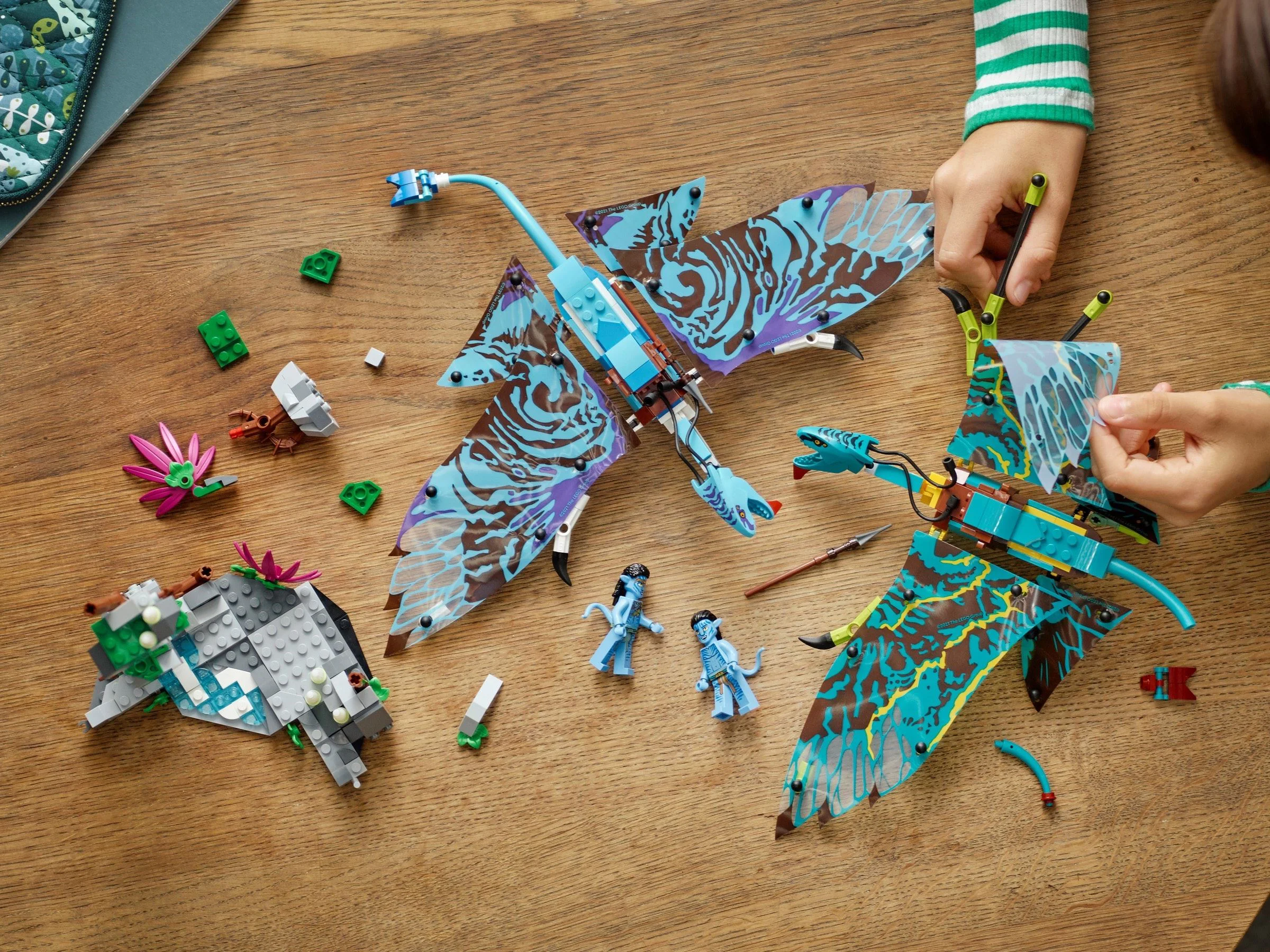 Avatar: Jack and Netini's first fast-frying animal flight 乐高 LEGO 75572 image 10