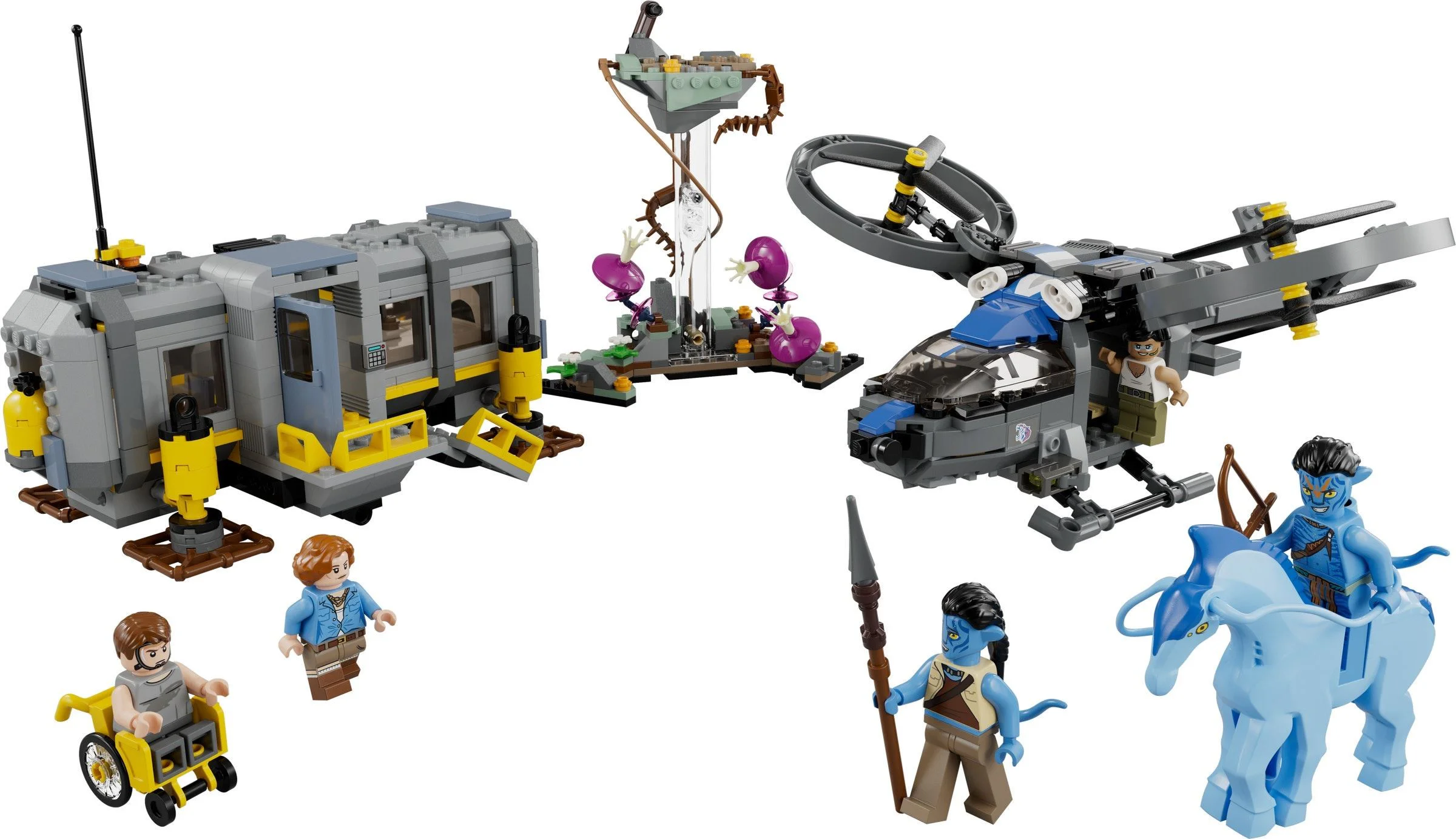 SUSPENDED MOUNTAIN: SITE 26 AND RDA SAMSON 乐高 LEGO 75573