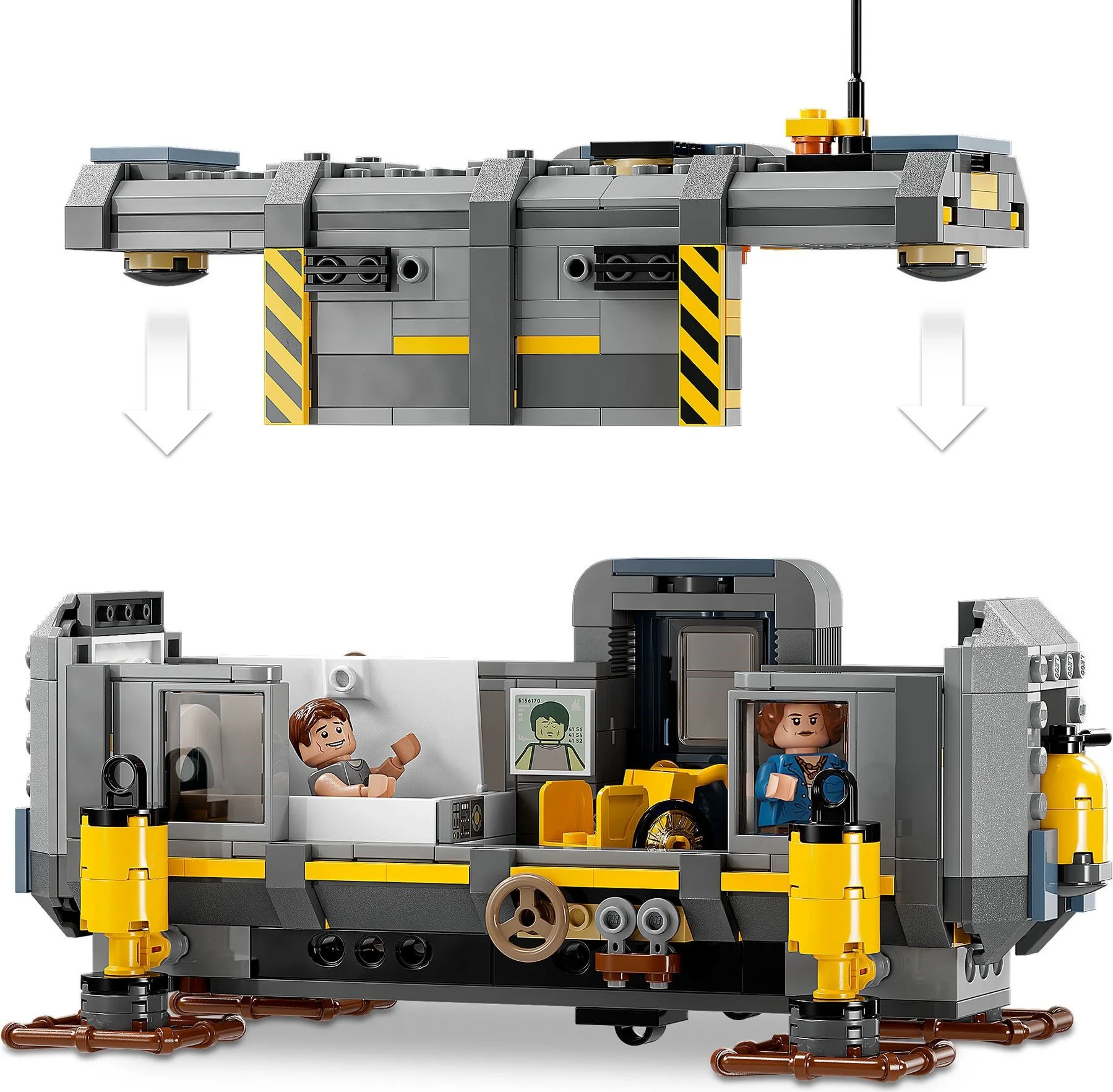 SUSPENDED MOUNTAIN: SITE 26 AND RDA SAMSON 乐高 LEGO 75573 image 9