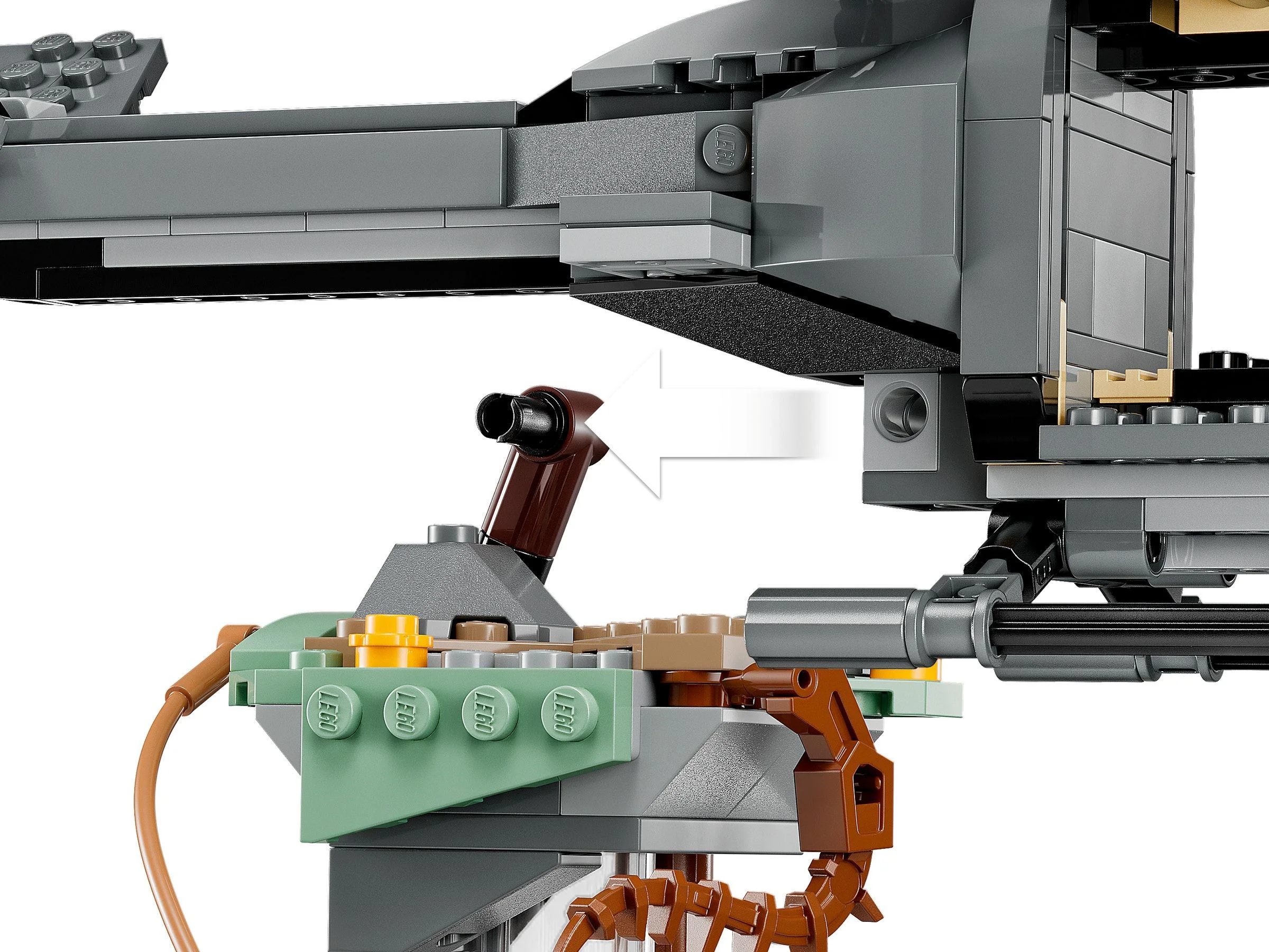 SUSPENDED MOUNTAIN: SITE 26 AND RDA SAMSON 乐高 LEGO 75573 image 10