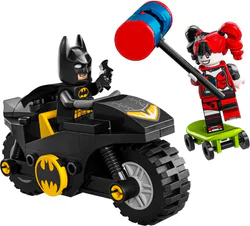 Batman Battles Harlequin