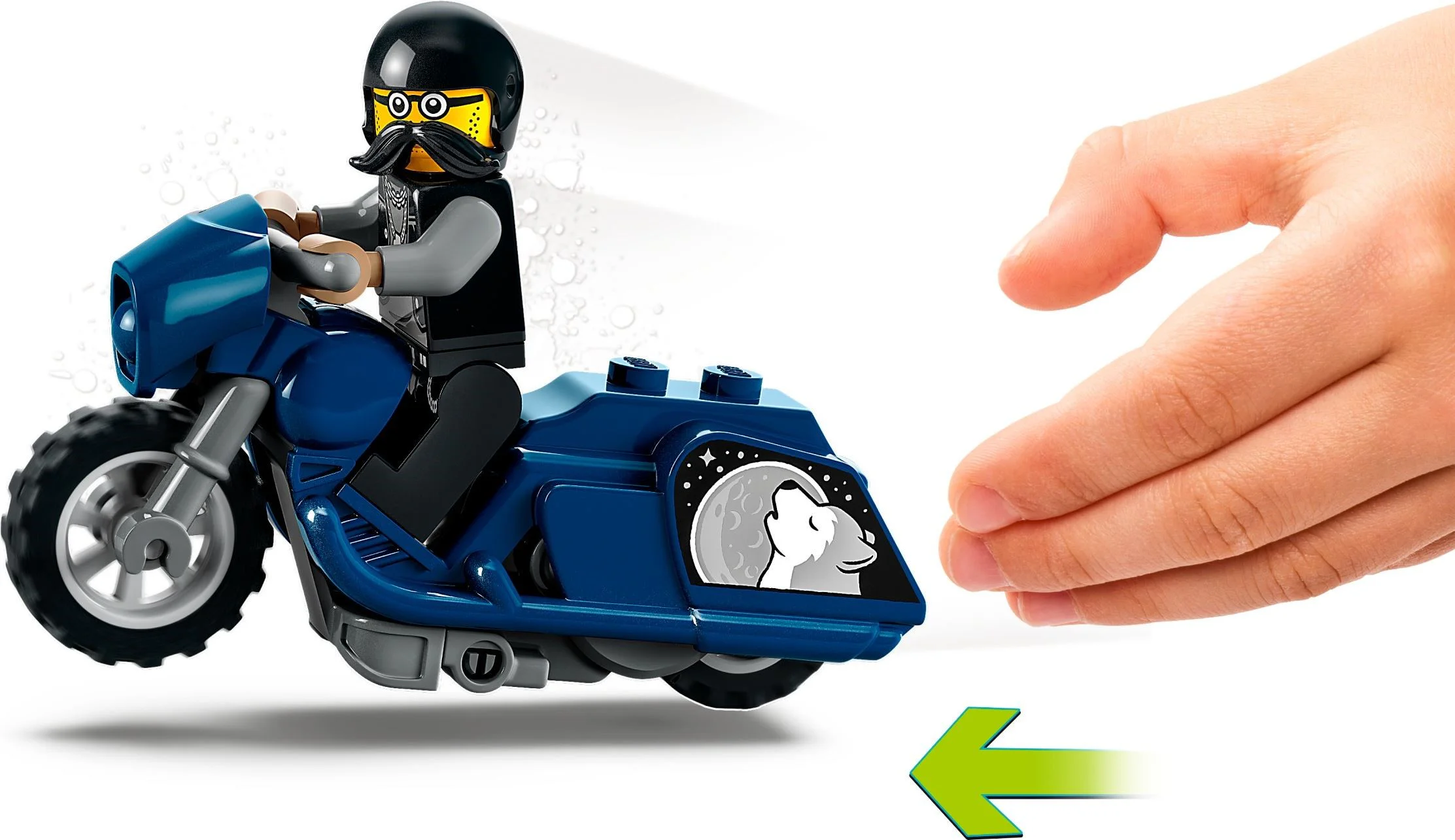 Specialty: Touring stunt motorcycle 乐高 LEGO 60331 image 4