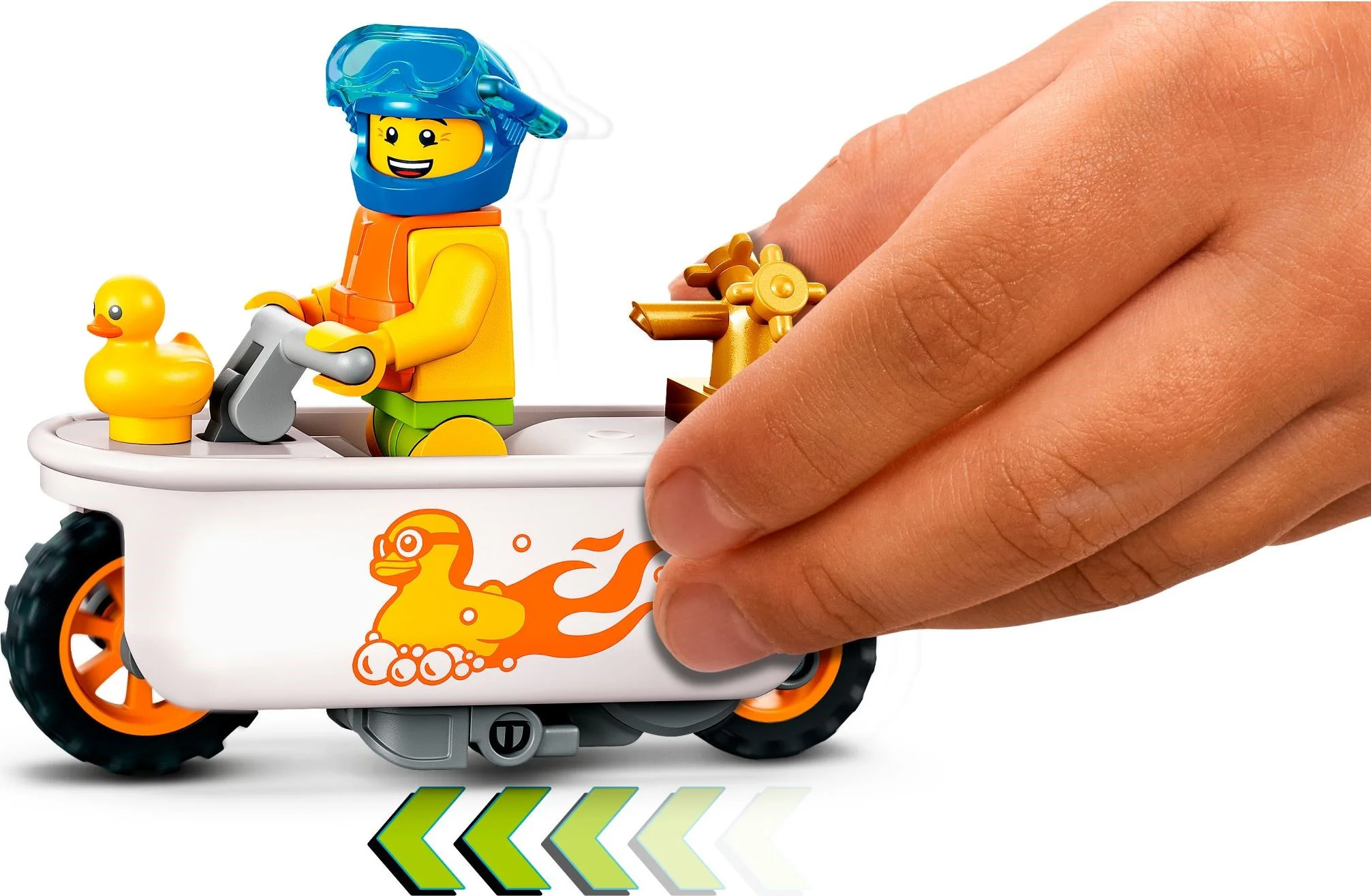 Specialty: Bathtub motorcycle 乐高 LEGO 60333 image 2